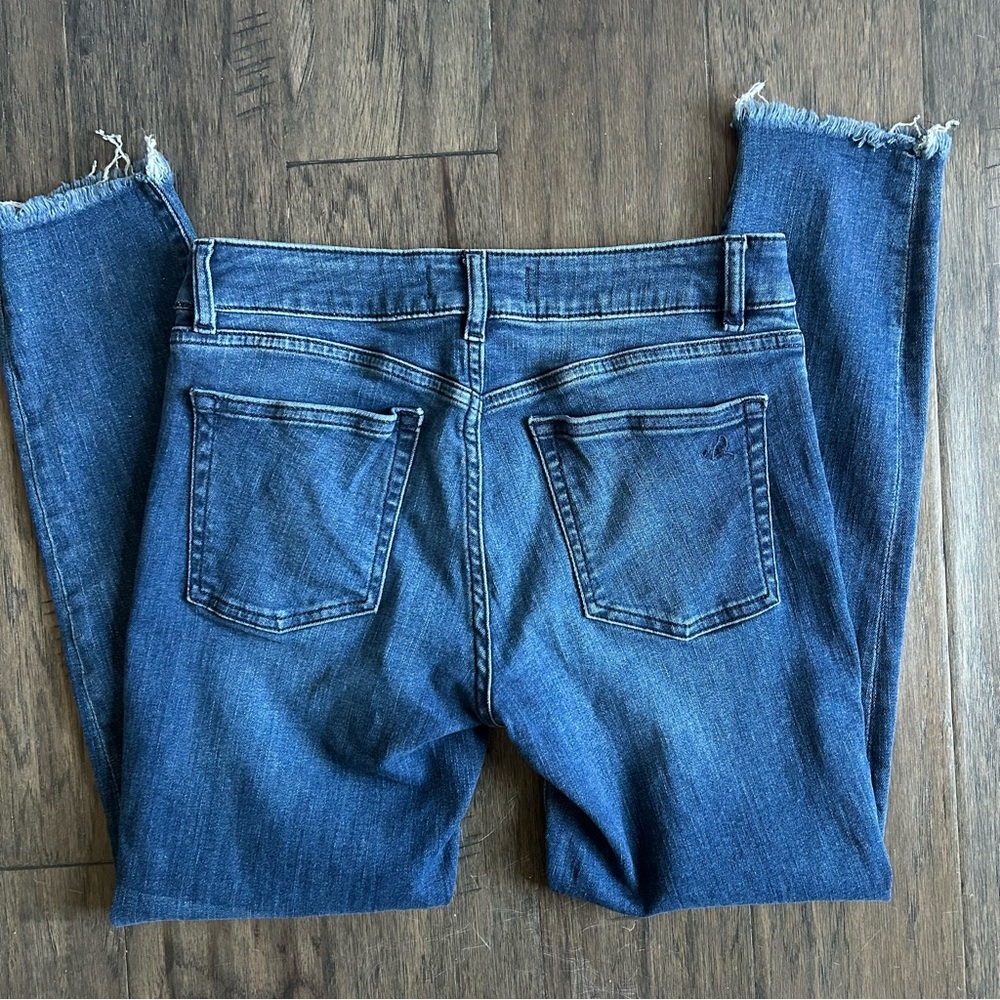 DL1961 Florence Instasculpt Cropped Jeans Size 27 Premium Denim Fit - Picture 5 of 6